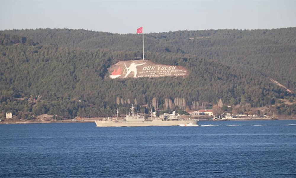 Λύσσαξαν οι Τούρκοι με το σουλάτσο στο Βόσπορο από το πολεμικό "Αλιάκμων"